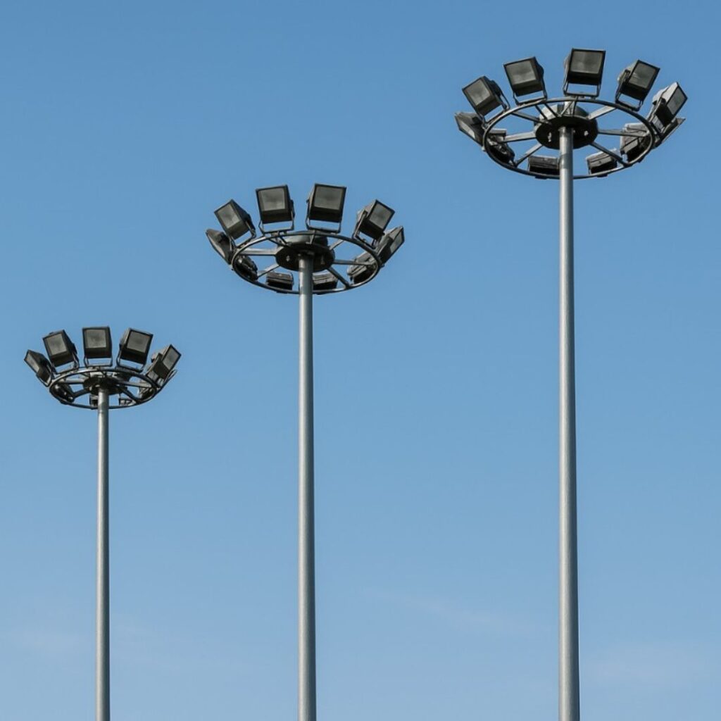 High Mast Lighting Poles (2)