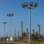 Industrial Area High Mast Poles