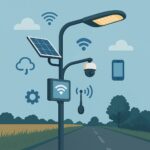 Smart City Poles with IoT Integration