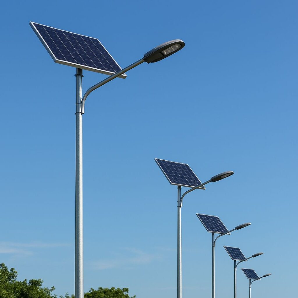 Solar Street Light Poles (1)