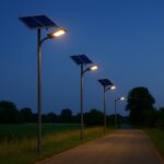 Solar Street Light Poles