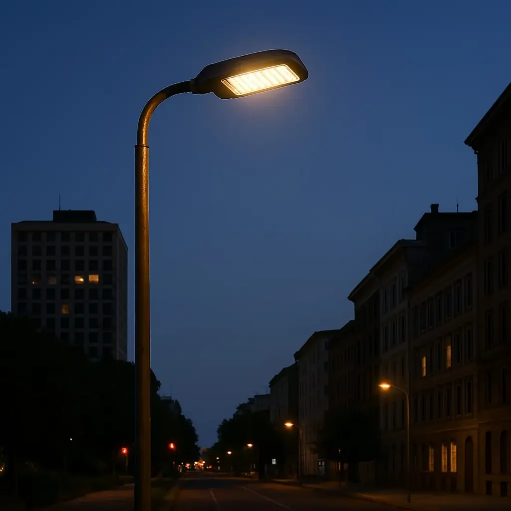 Urban Street Light Pole