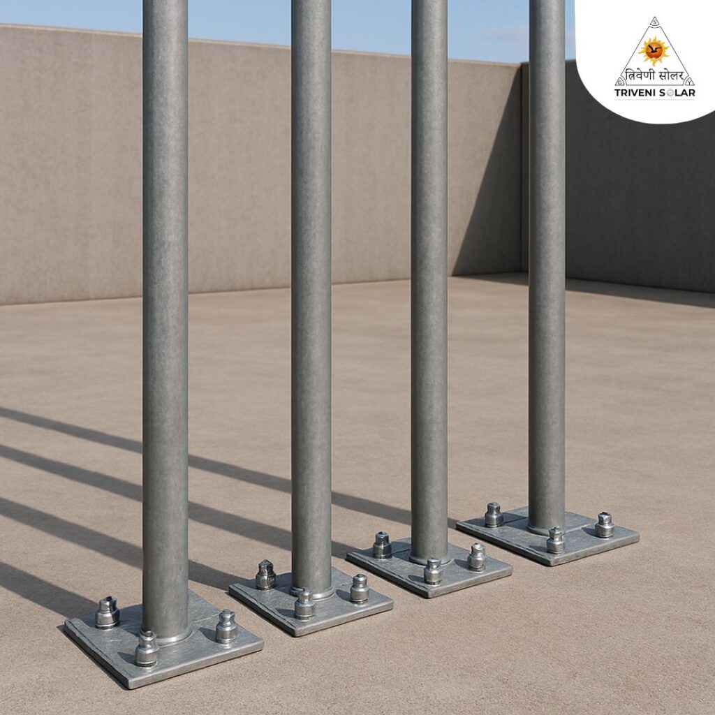 Base Mounted Base Plate Mounted Poles – Durable & Reliable Lighting Poles