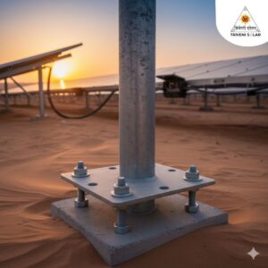 New Base Plate Mounted Poles:  Extra Durable and Versatile Lighting