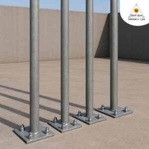 New Base Plate Mounted Poles – Extra Durable & Reliable Lighting Poles