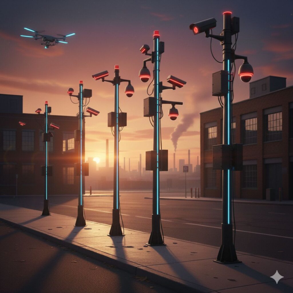 CCTV Camera Poles (1)