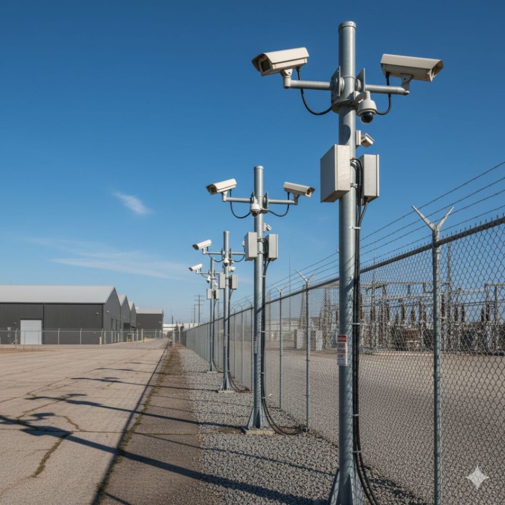 CCTV Surveillance Poles (1)