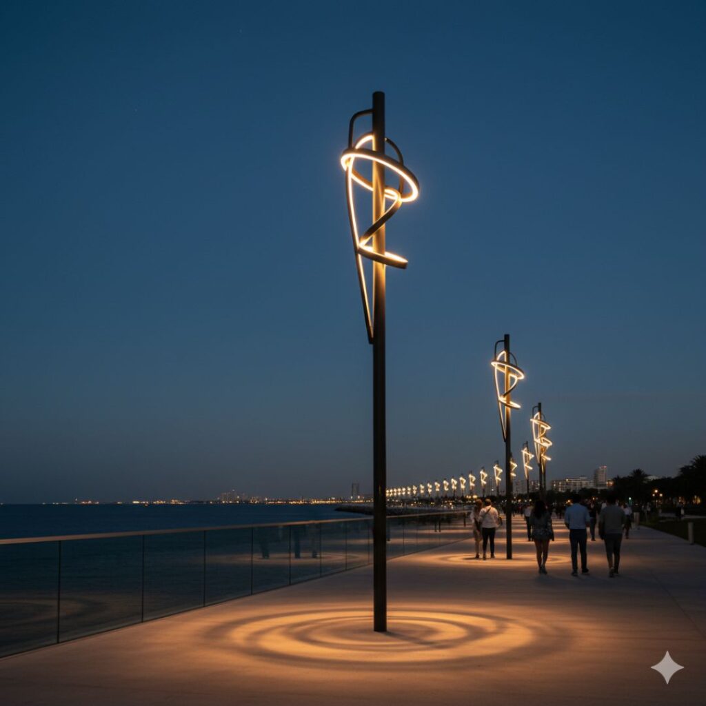LED Decorative Poles (2)