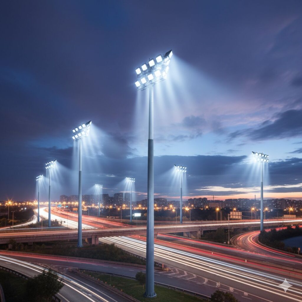 Polygonal High Mast Poles (3)