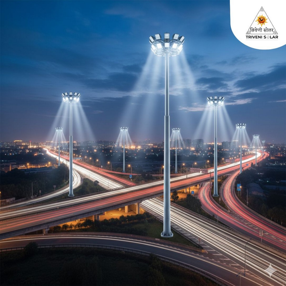 You are currently viewing New Polygonal High Mast Poles – Extra Durable, Customizable Lighting
