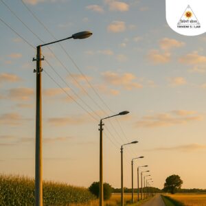 New Rural Road Lighting Poles – Extra Durable & Affordable Solutions
