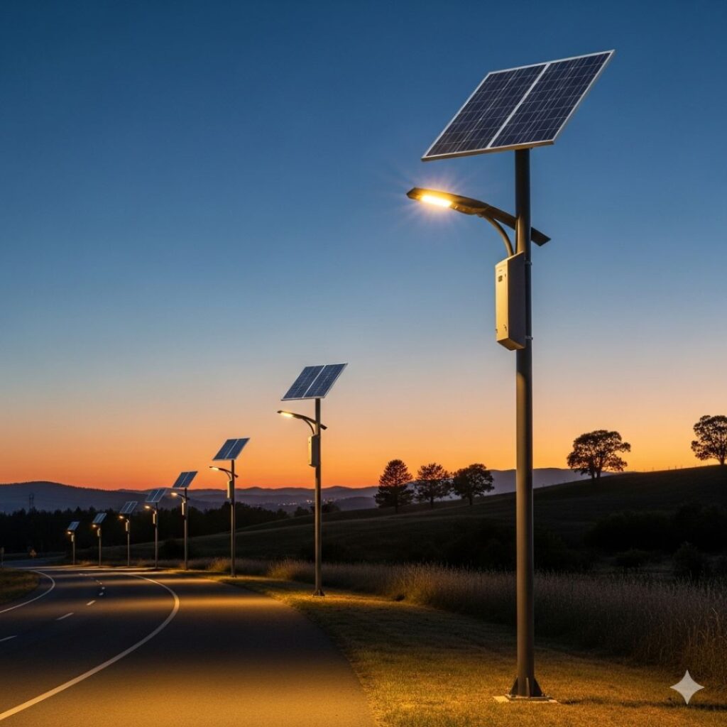 Solar Street Light Poles (1)