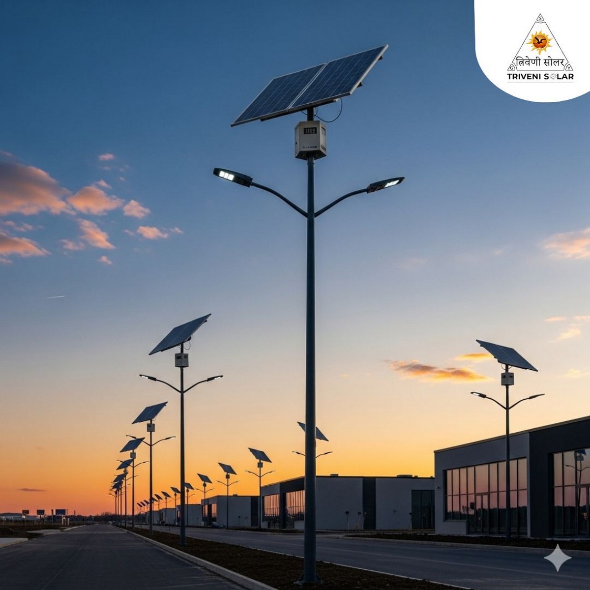 You are currently viewing New Solar Street Light Poles —Extra Sustainable Lighting