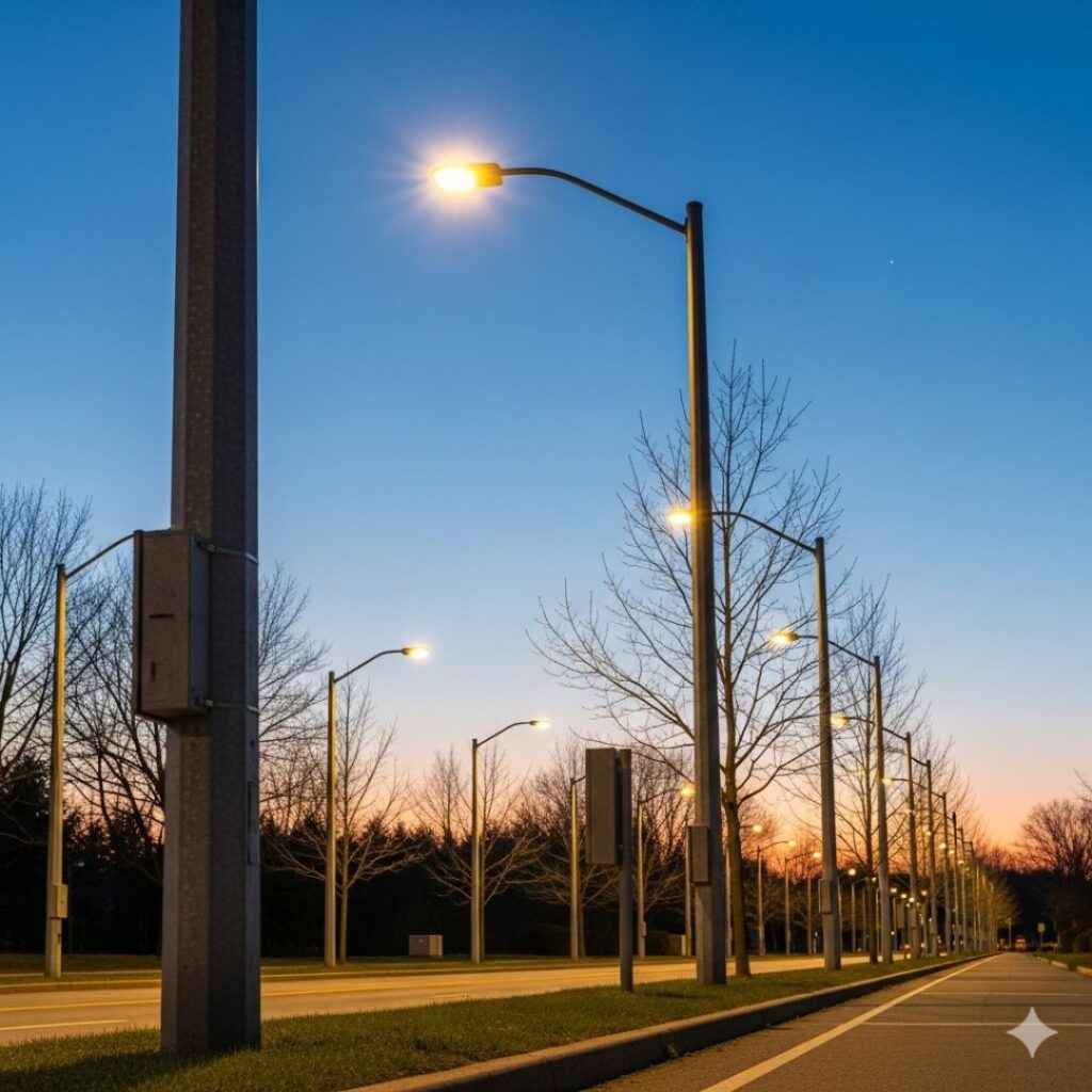 Standard Street Light Poles (2)