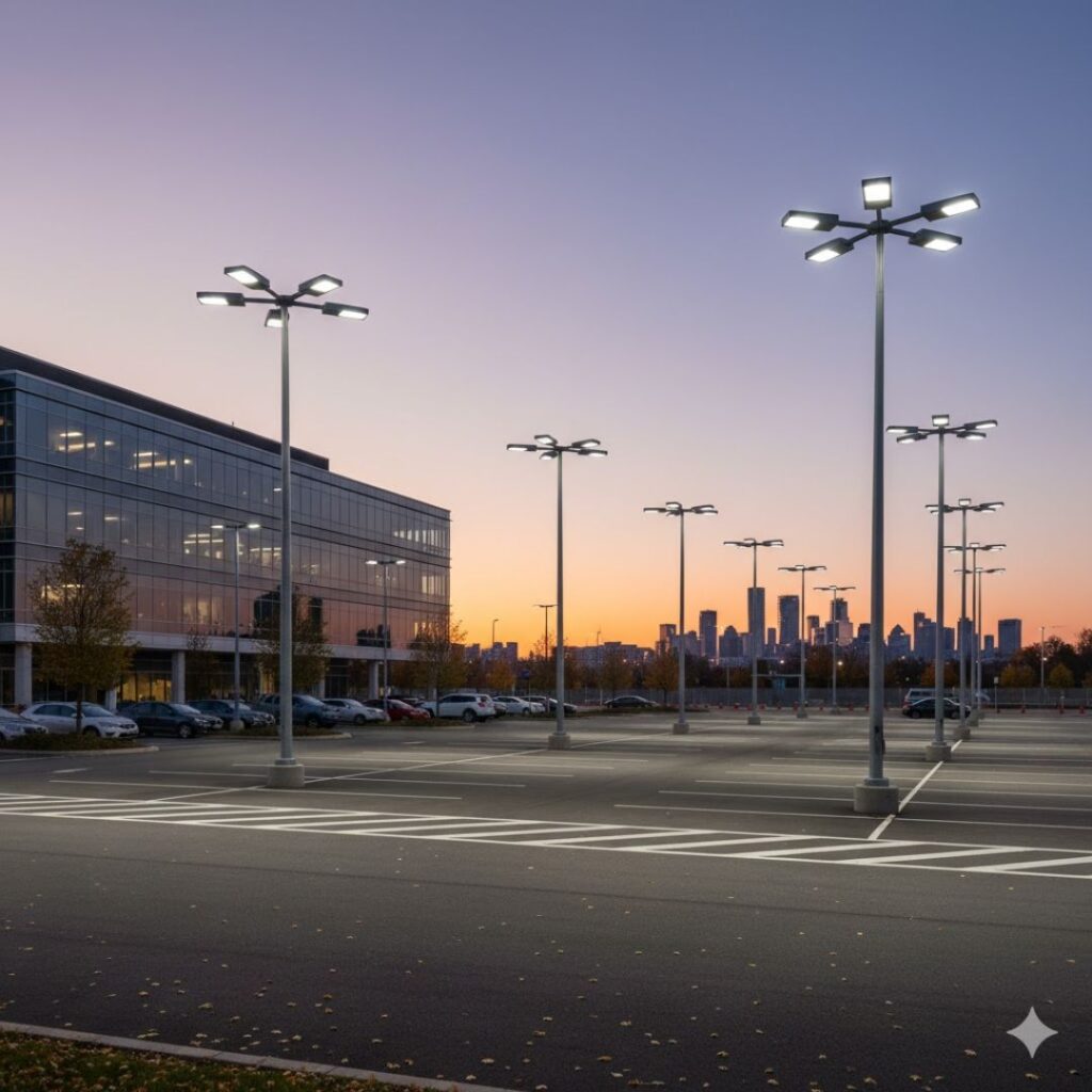 LED Area Lighting Poles (1)