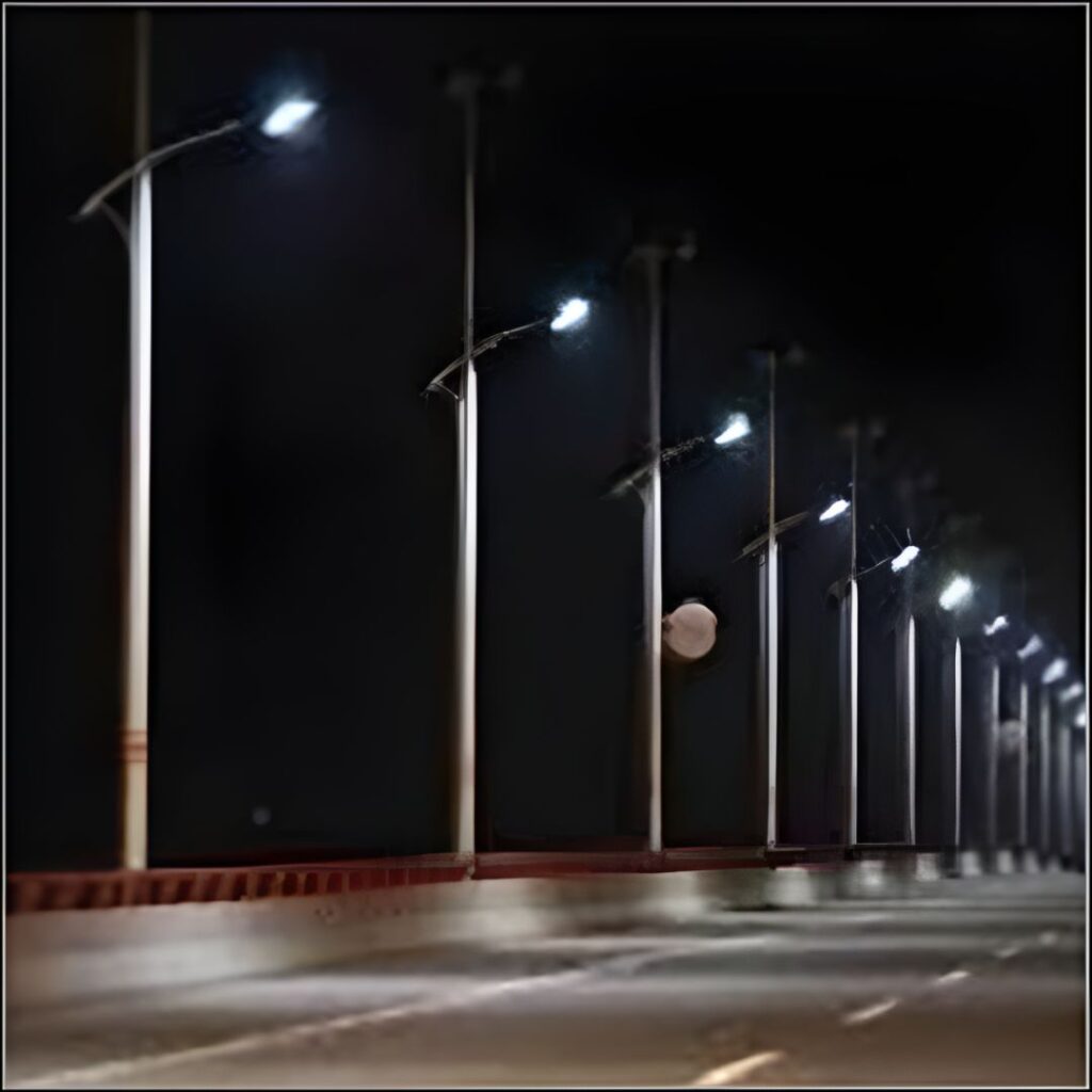 Octagonal Street Light Poles
